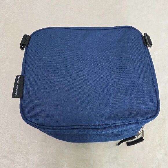 The Northwest Lunchbox New England Patriots Zippered 10" x 8" x 4" Navy Black - Picture 3 of 11